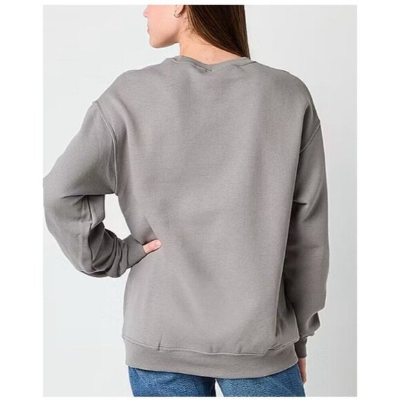 Frida-Kahlo Size Medium Sweatshirt Women’s Sleeve Gray Taupe. New With Tags - Picture 2 of 5